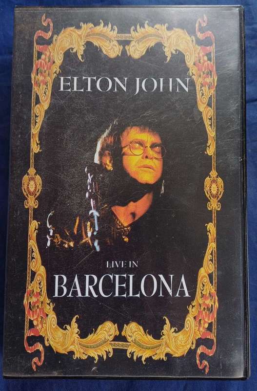 Elton John live in Barcelona vhs