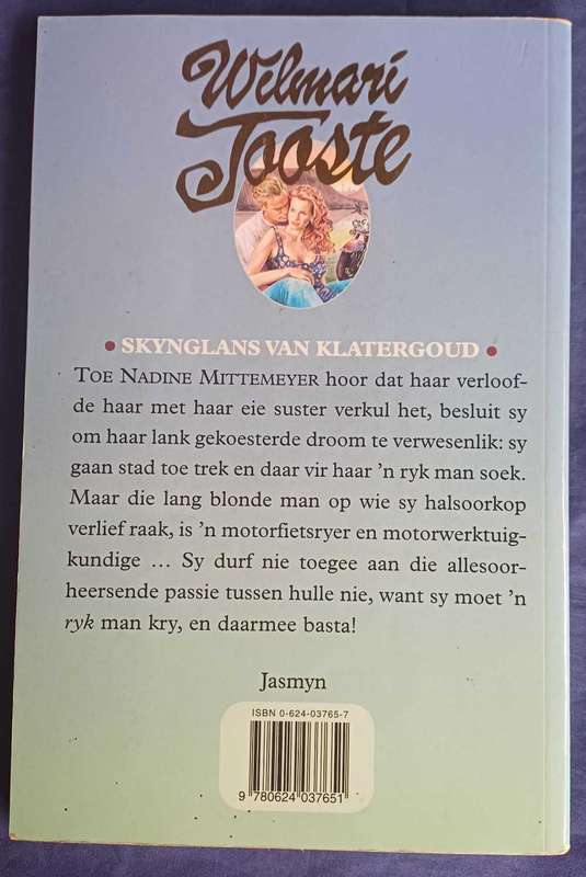 Skynglans van klatergoud deur Welmari Jooste