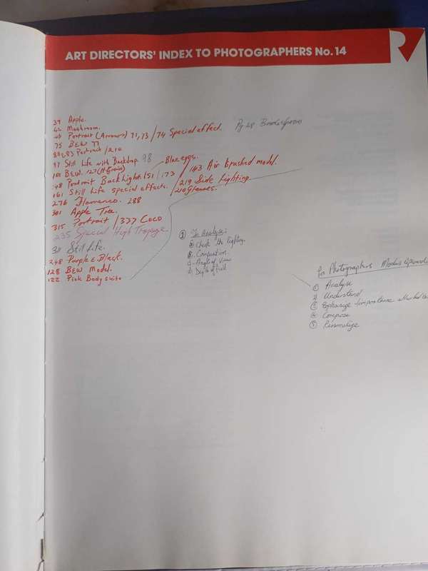 Art directors' index to photographers 14