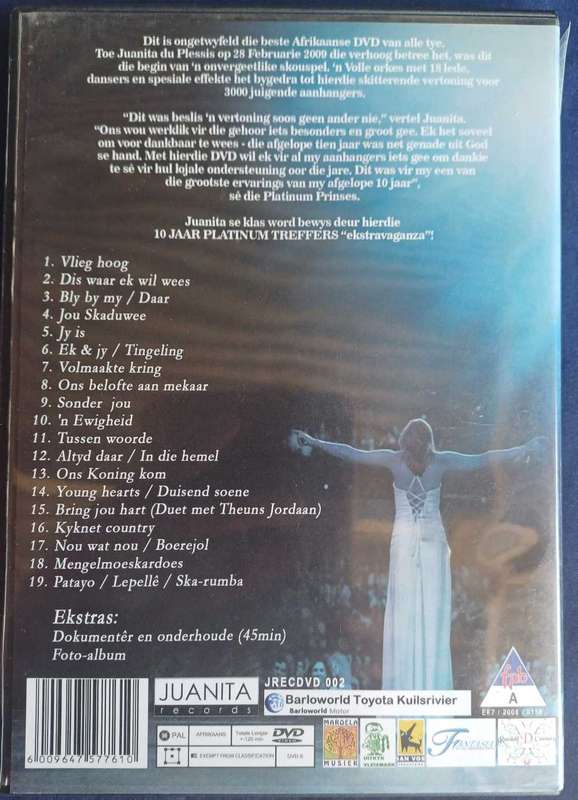 Juanita du Plessis - 10 jaar platinum treffers dvd