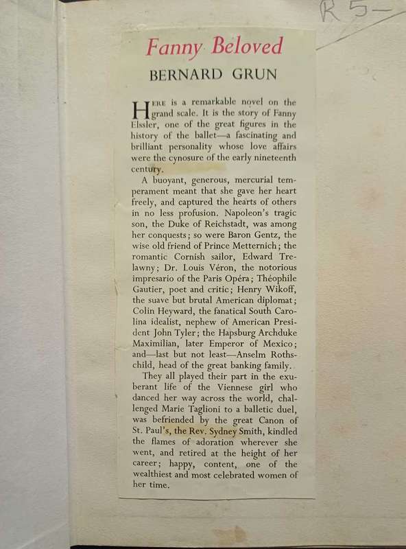 Fanny Beloved by Beŕnard Grun