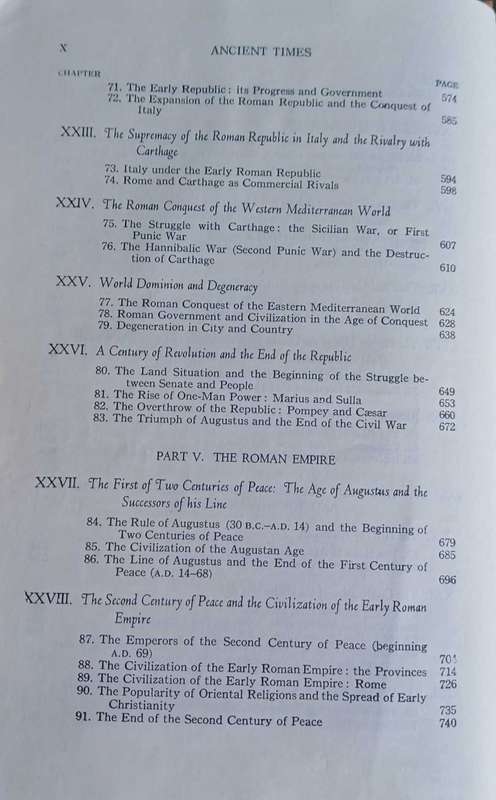 Ancient times a history of the early world