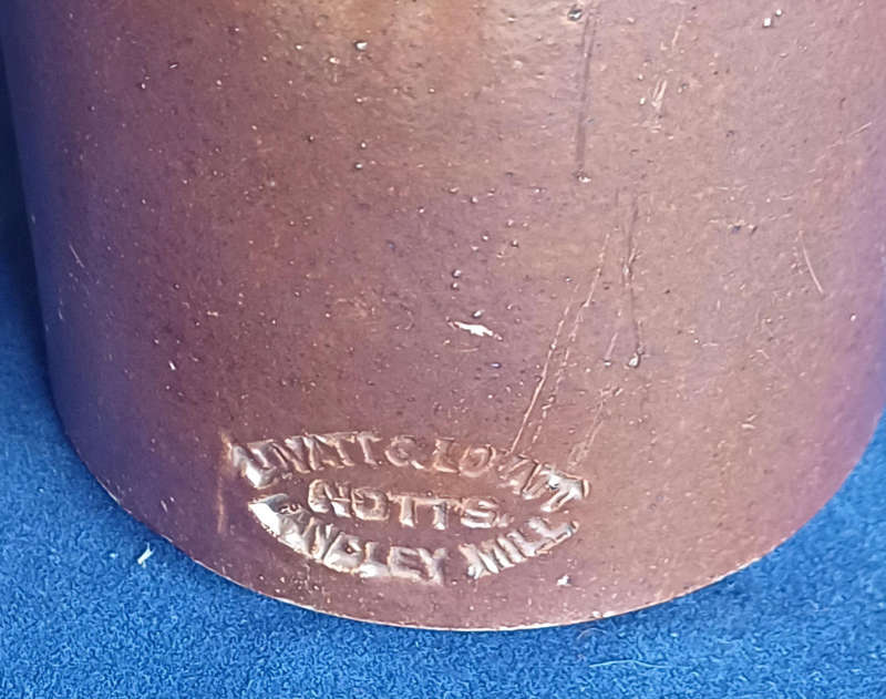 Vintage Lovatt & Lovatt Notts Langley Mill ink bottle