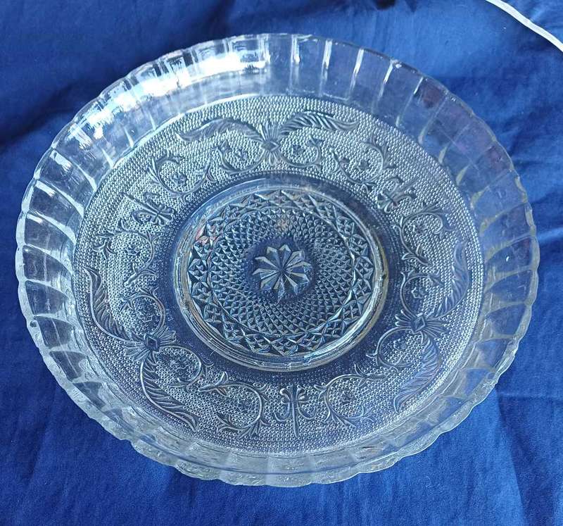 Large vintage serving platter