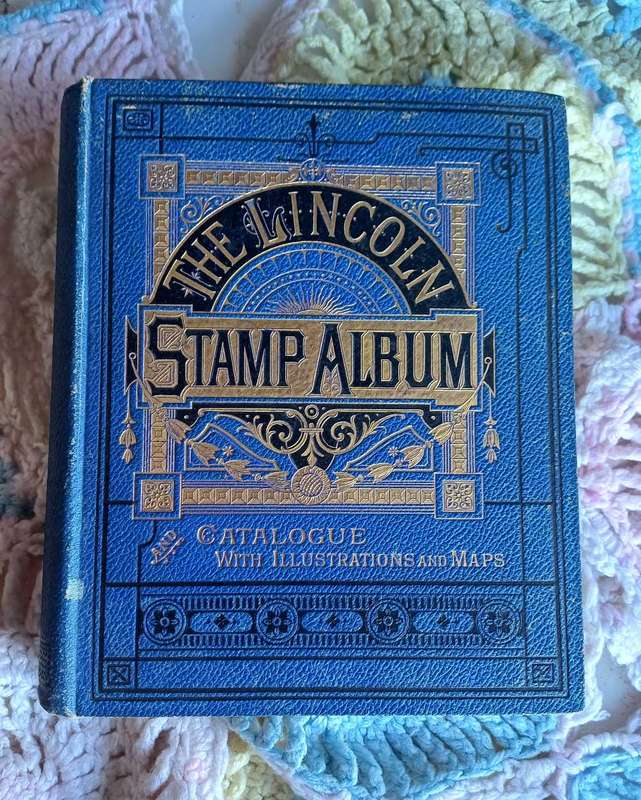The Lincoln stamp album