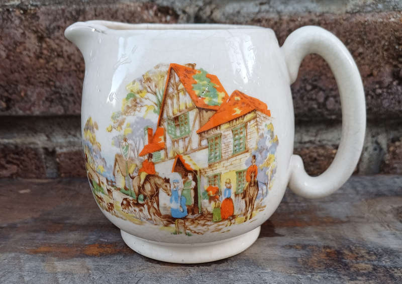 Vintage Tally-Ho milk jug