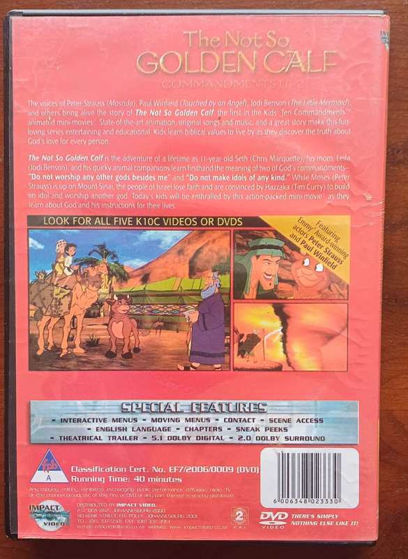 The not so golden calf dvd