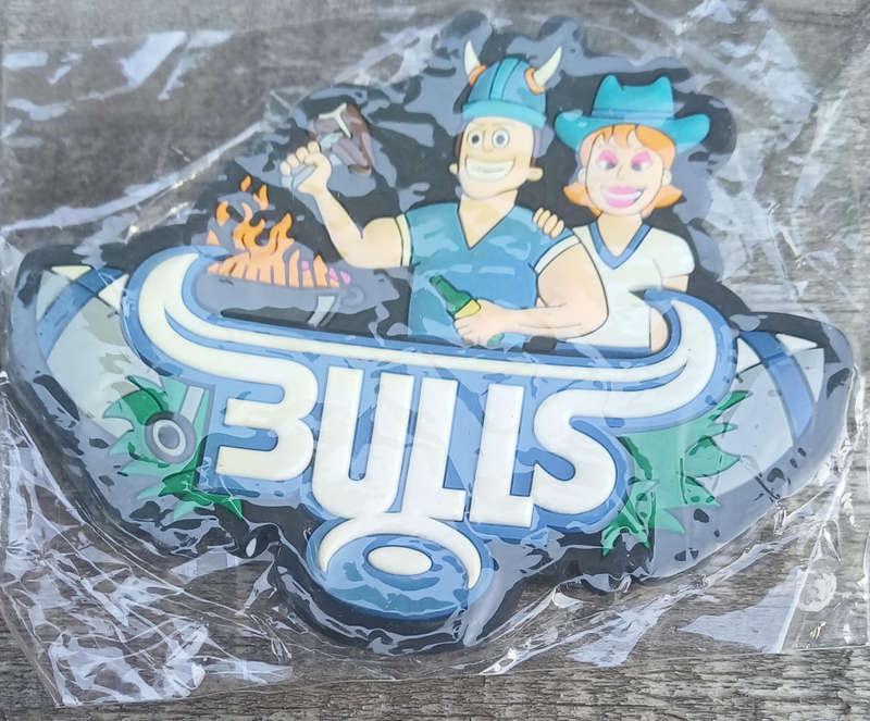 Bulls fridge magnet