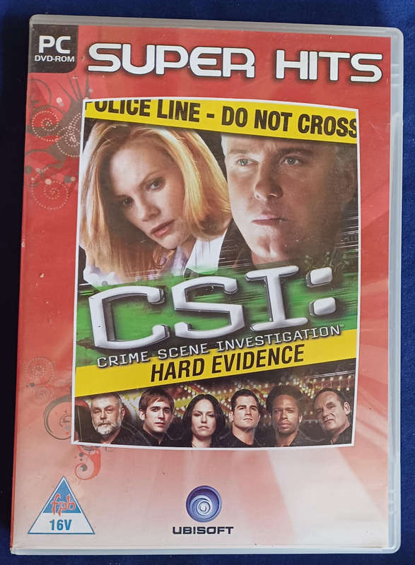 CSI hard evidence pc