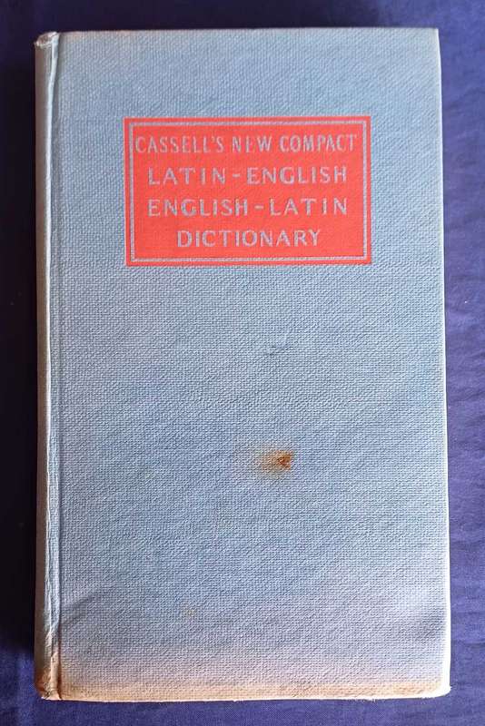 Cassell's new compact latin-english english-latin dictionary