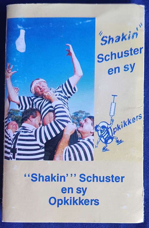 "Shakin" Schuster en sy opkikkers tape