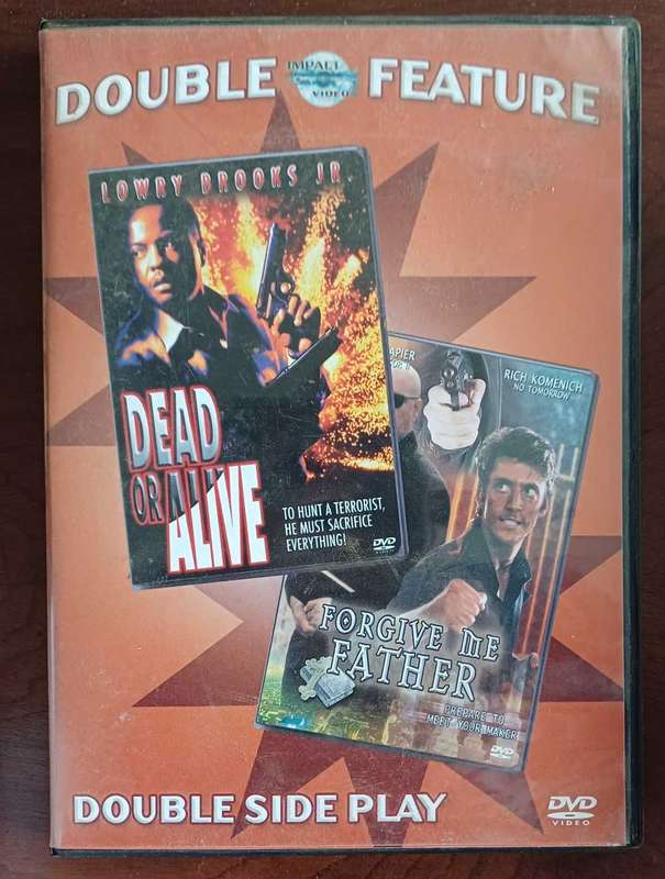 Double feature: dead or alive/Forgive me father dvd