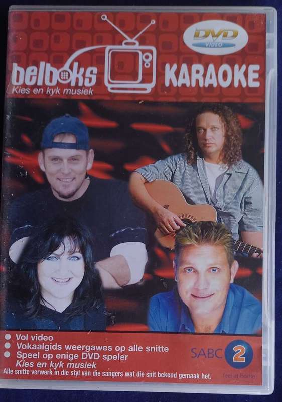Belboks karaoke dvd