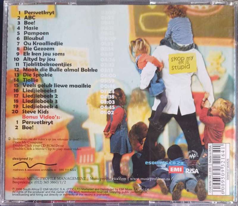 Steve Hofmeyr - Laaities & ladies cd