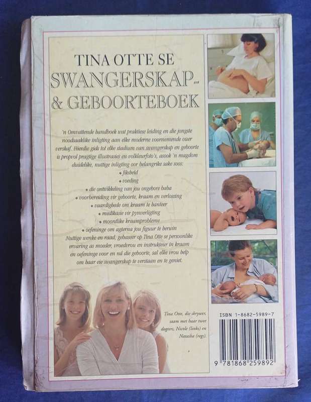 Tina Otto se swangerskap & geboorteboek
