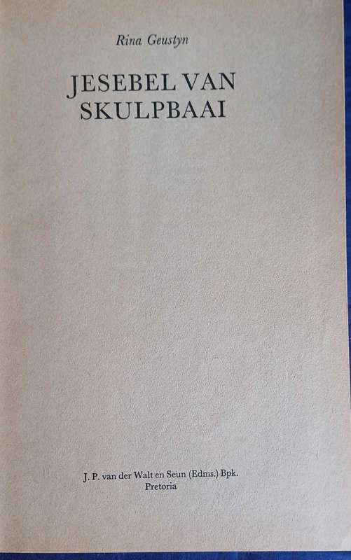 Jesebel van Skulpbaai deur Rina Geustyn