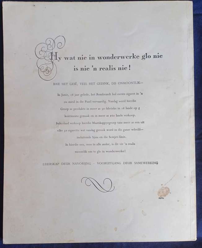 Feesblad van die Potchefstroomse Hoer Volkskool 1966