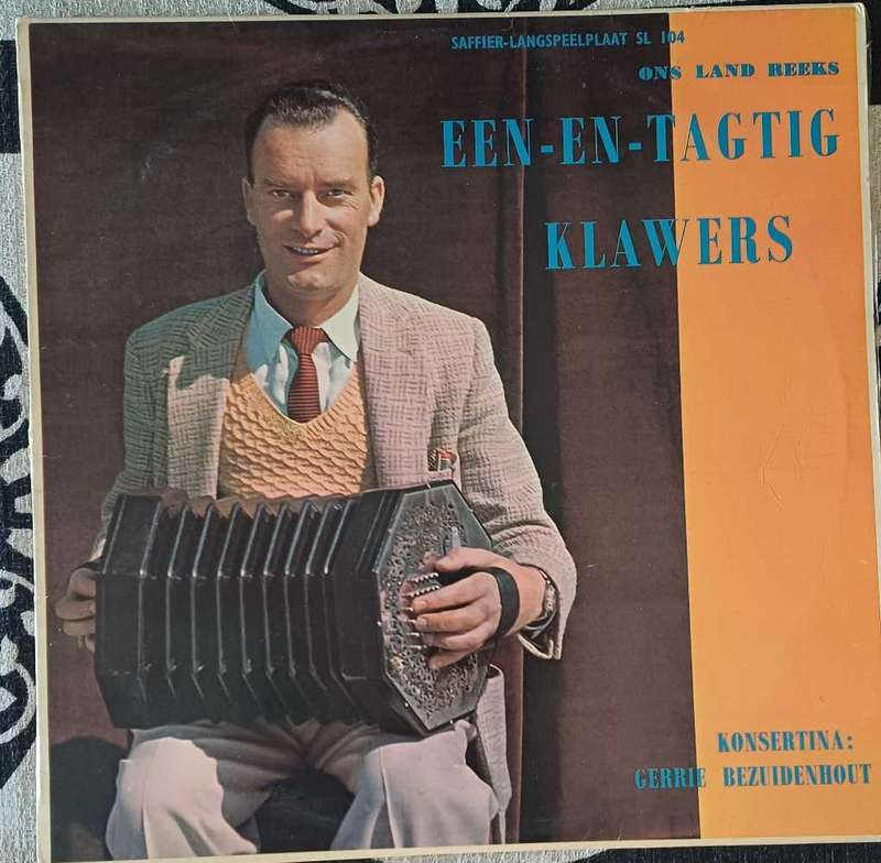 Gerrie Bezuidenhout - Een-en-tagtig klawers LP