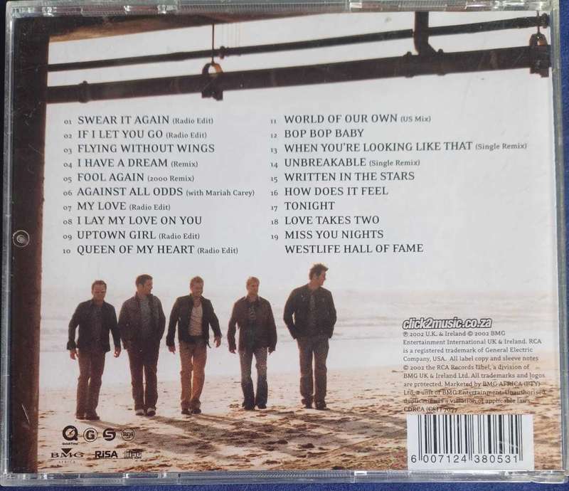 Westlife - The greatest hits cd
