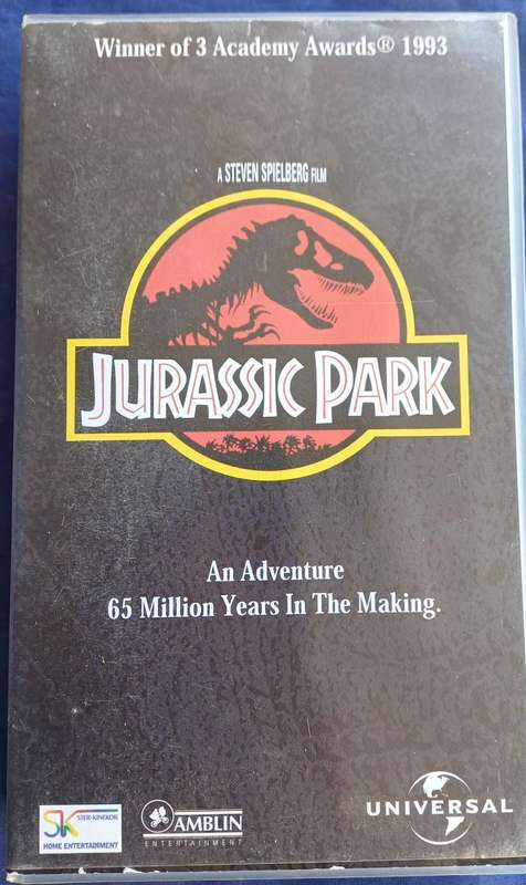 Jurassic Park Vhs