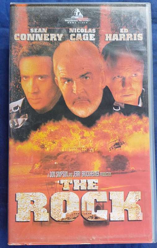 The rock vhs