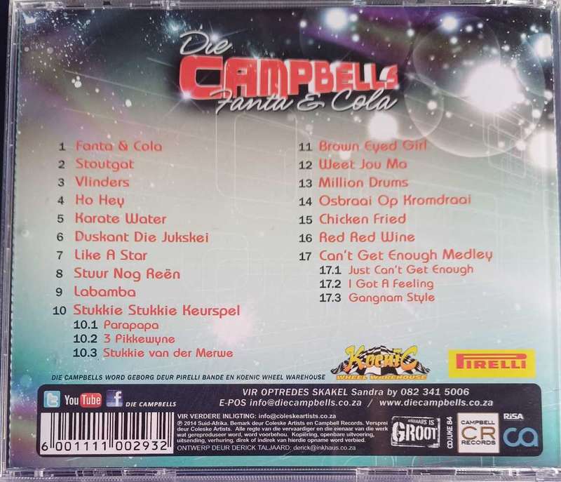Die Campbells - Fanta & Cola cd