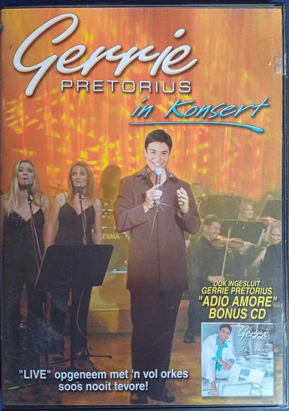 Gerrie Pretorius in konsert cd/dvd