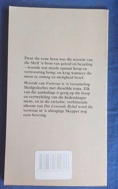 Woorde van vertoue