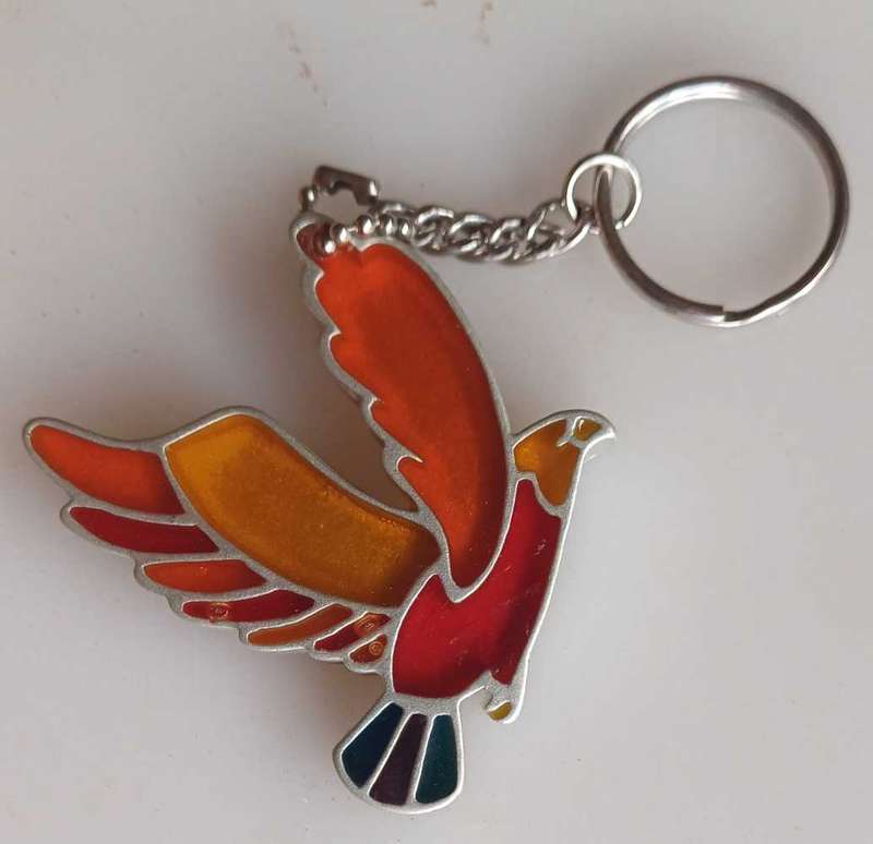 Bird keyring