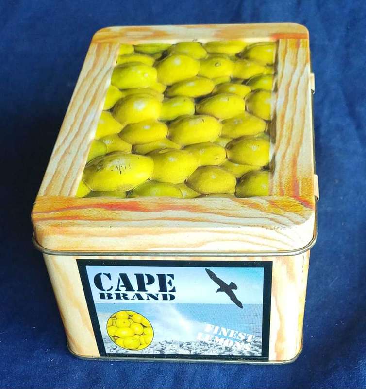 Cape brand finest lemons tin