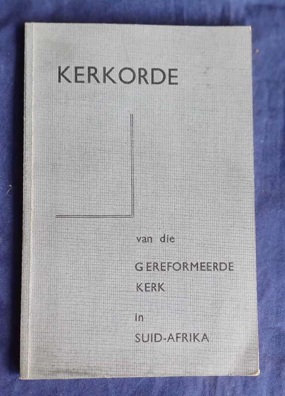 Kerkorde van die Gereformeerde Kerk in Suid-Afrika