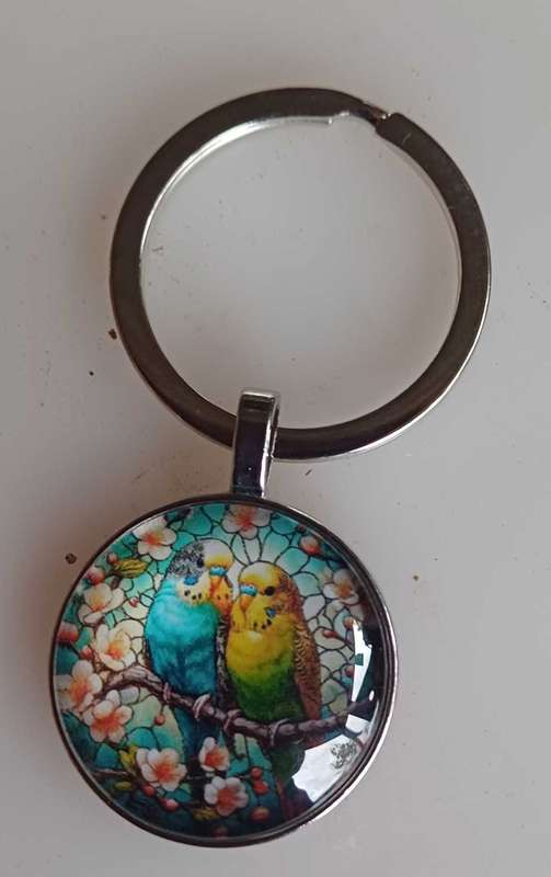Budgie keyring