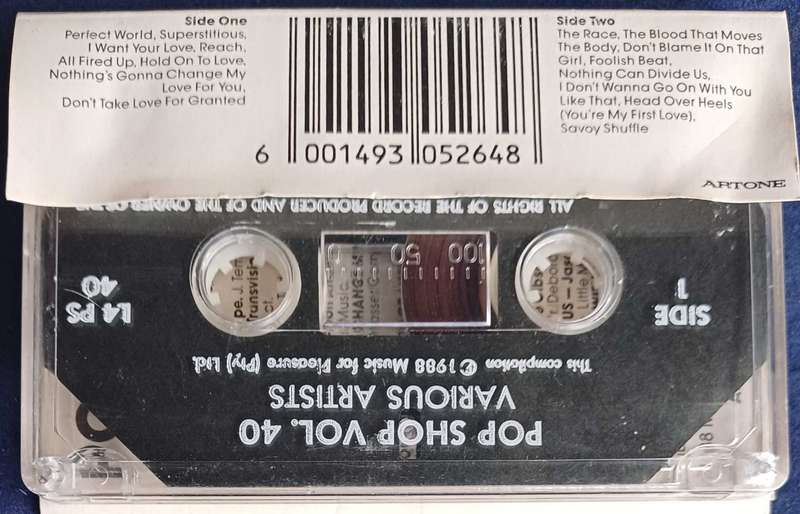 Pop shop 40 tape