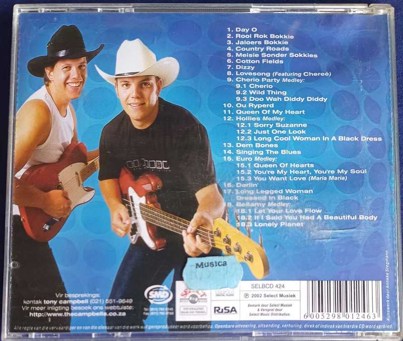 Die Campbells - Rooi rok bokkie cd