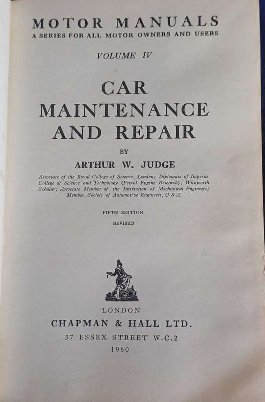 Car maintenance and repair