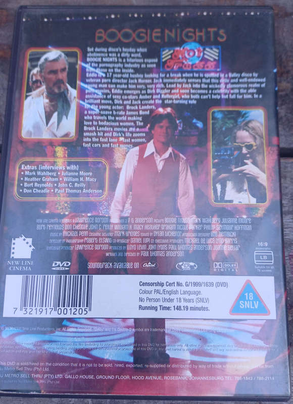 Boogie nights dvd