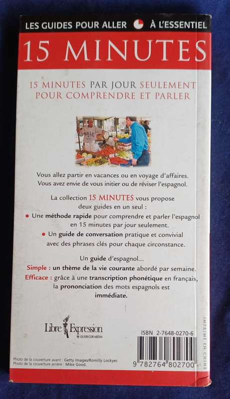 15 Minutes Espagnol
