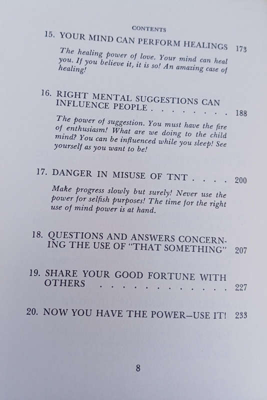 TNT The power within you by Claude M Bristol