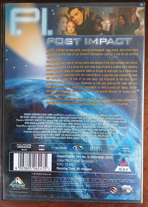 Post impact dvd