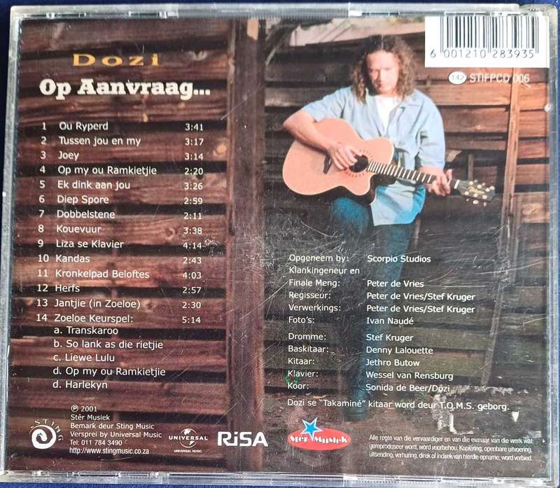 Dozi - Op aanvraag...cd