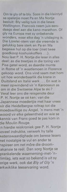 Bly of gly deur PH Nortje