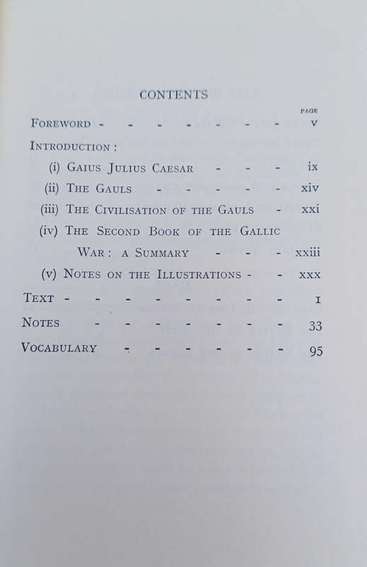 Caesar gallic war book two