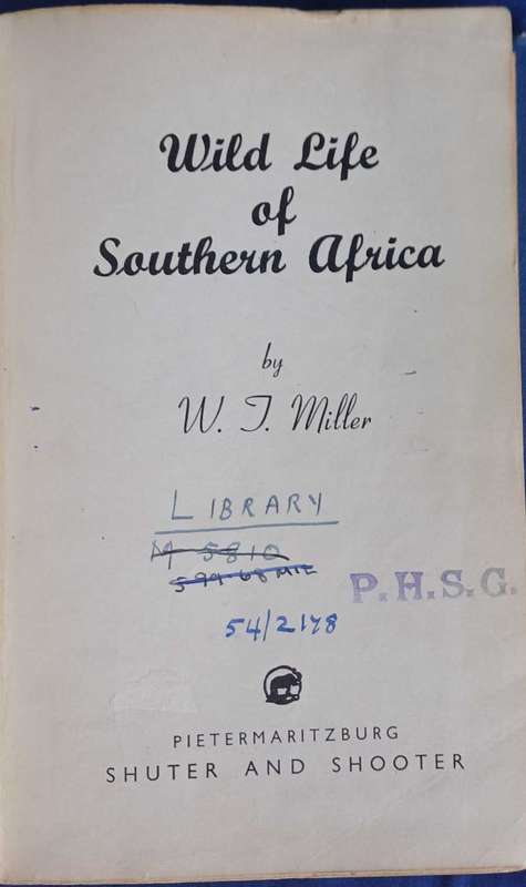 Wild life of Southern Africa