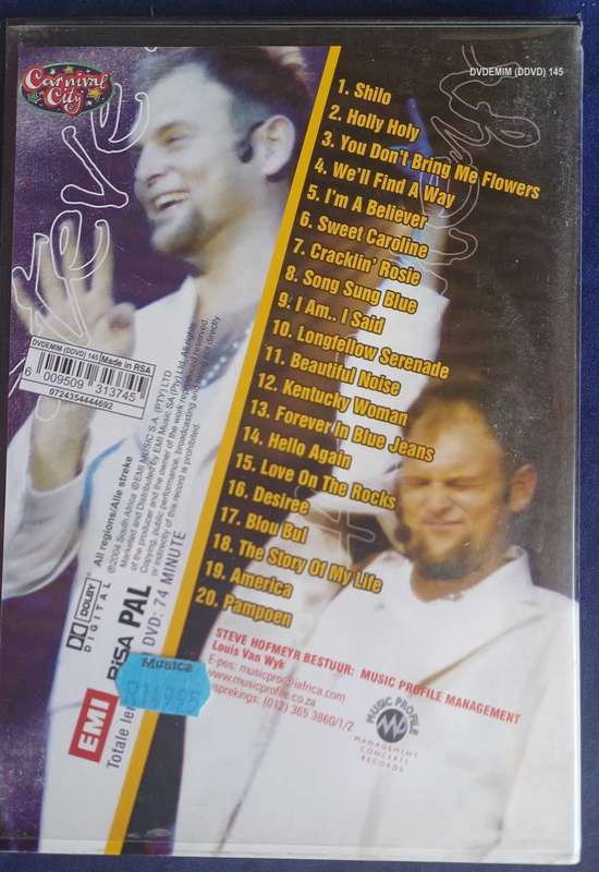 Steve Hofmeyr - A beautiful noise dvd