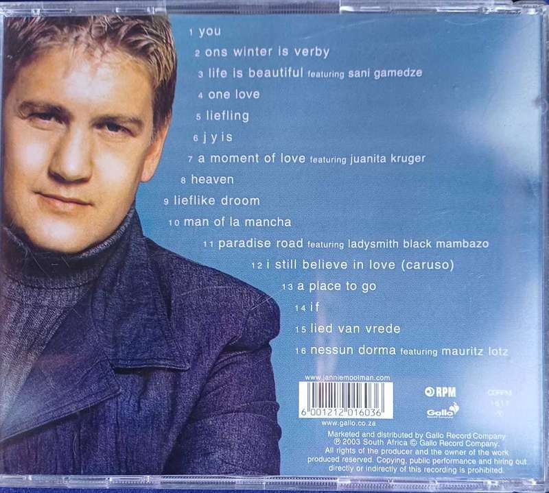 Jannie Moolman cd