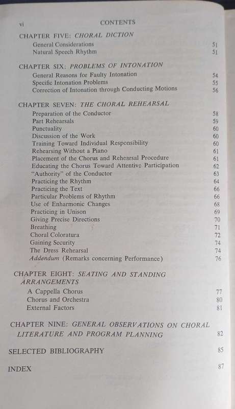 The choral conductor - Kurt Thomas