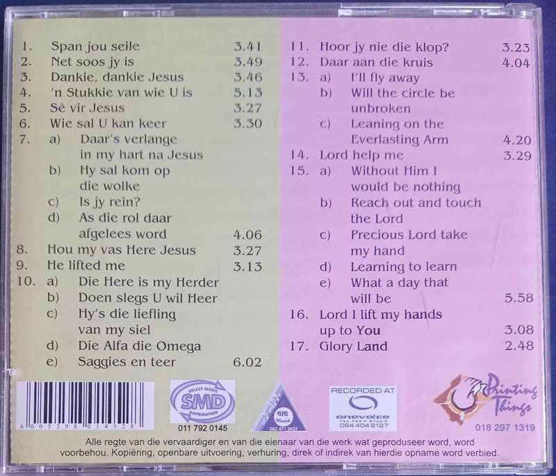 Freda Francis - Span jou seile cd