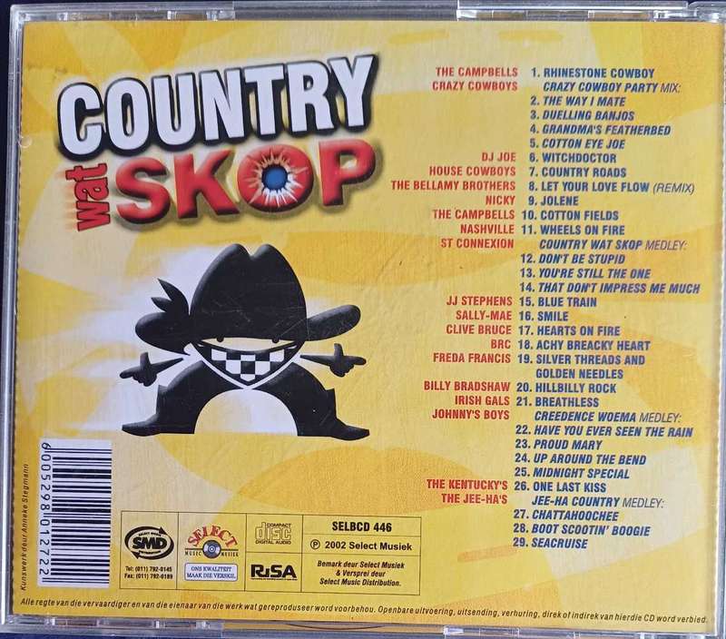 Country wat skop cd
