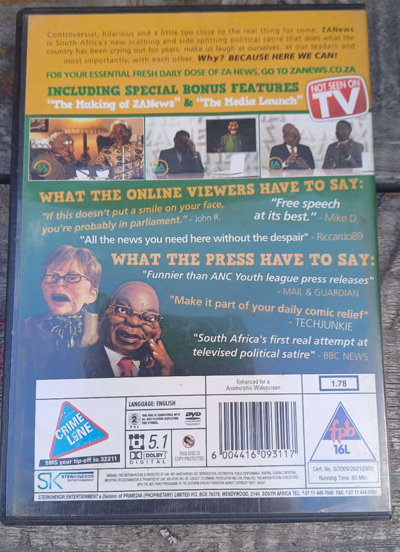 ZA news vol 01 dvd