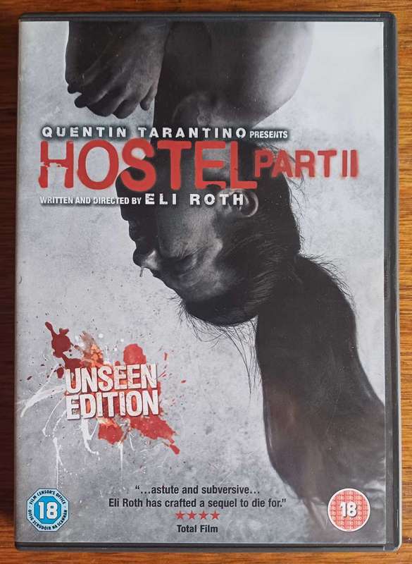 Hostel part II dvd
